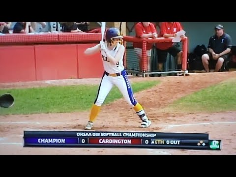 Cassidy &quot;Cash&quot; Shaffer is a Softball Star from Champion Township, OH