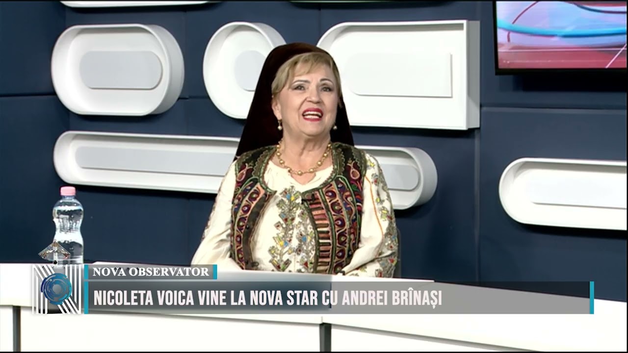 Nicoleta Voica vine la Nova Star cu Andrei Brînași