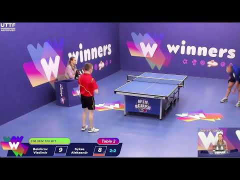 WINners CUP table 2  28.10  Belobrov Vladimir - Syksa Aleksandr 14:45