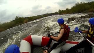 preview picture of video 'GoPro: Rafting. Southern Bug River, Ukraine. April 2014'