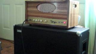 Video thumbnail for Ceriatone Expression TW Clone with Avatar Cabinet and Blue Speakers by Jason Spell