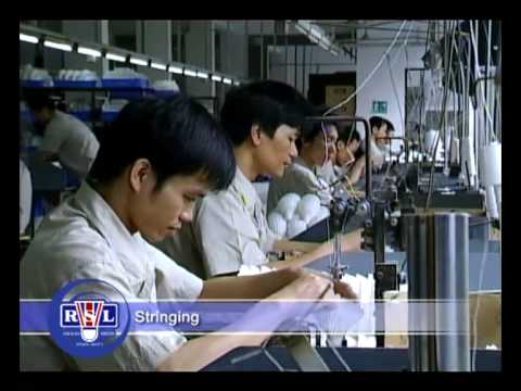 Rsl badminton - shuttlecock production