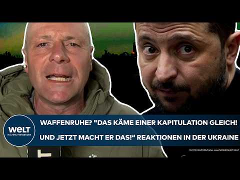 Video Thumbnail: PUTINS KRIEG: Waffenruhe? "Das käme einer Kapitulation gleich!" Die Reaktionen in der Ukraine