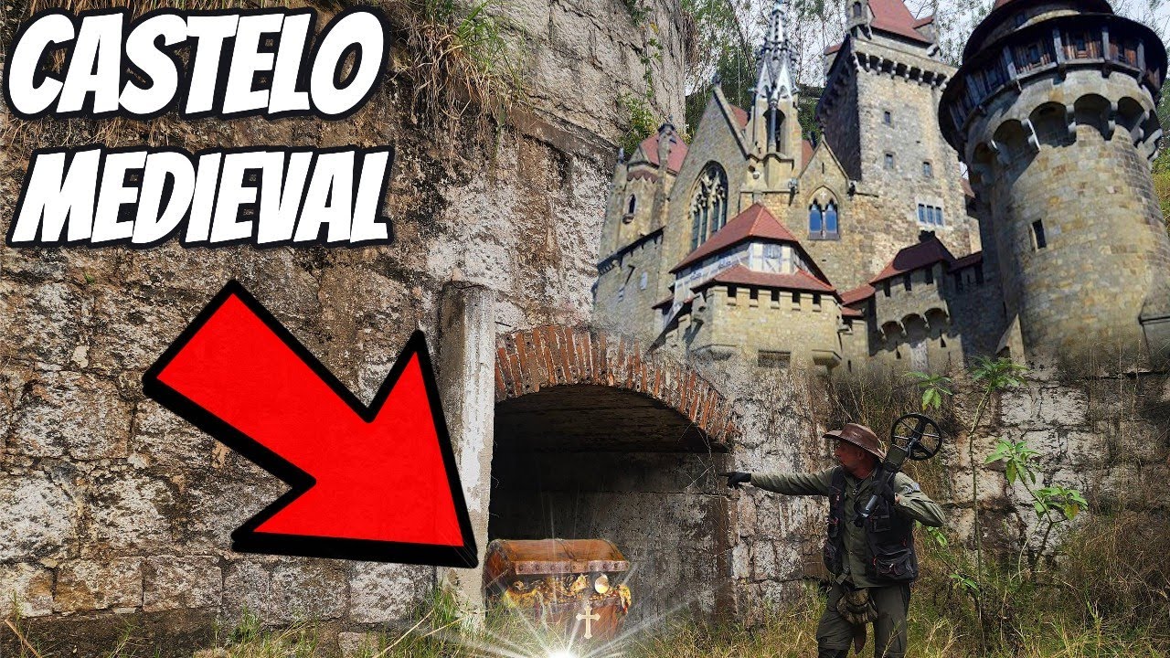 Passagem secreta no CASTELO MEDIEVAL