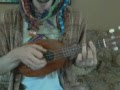 Up Goes The Castle Ernie Ukulele Cover