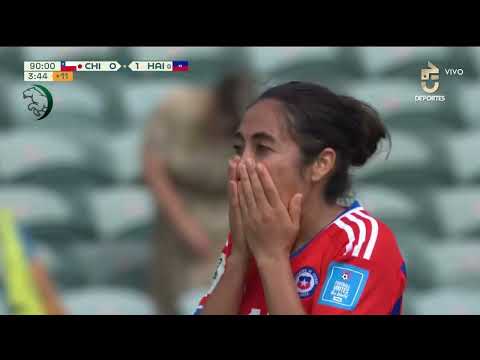 Chile 1-2 Haití - Repechaje Mundial Femenino 2023 | Goles y minutos finales - CHV Deportes - 60fps