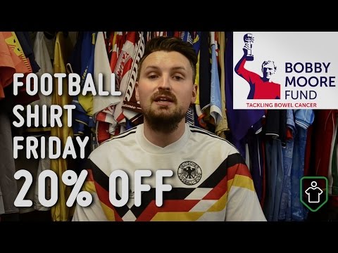 Football Shirt Friday - 20% Off Everything!