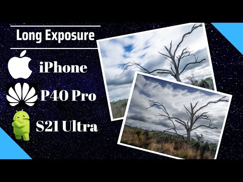S21 Ultra vs iPhone 12 Pro max vs Huawei P40 Pro. Can these all do long exposure photography?