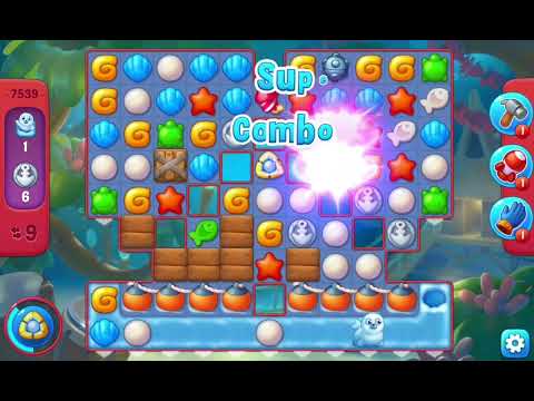 Fishdom Hard Level 7539 (No Boosters) @choraelmin