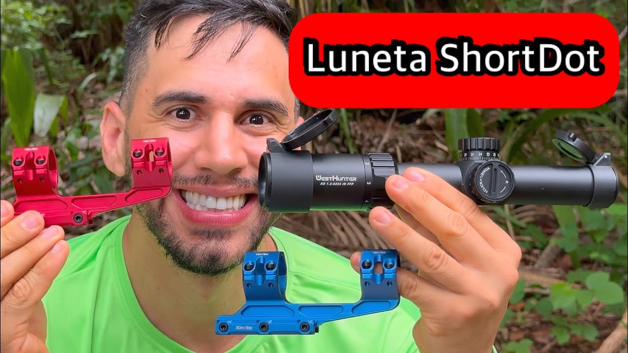 Comprei uma Luneta de Caçador!