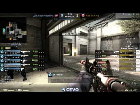 ACE Gaming MSI vs Luminosity Gaming Game 1 (CEVO-P CS:GO Season 7) - Misled & Dust