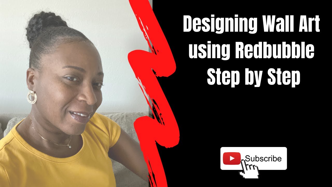 Passive Income | Create Wall Art  Using RedBubble Step by Step