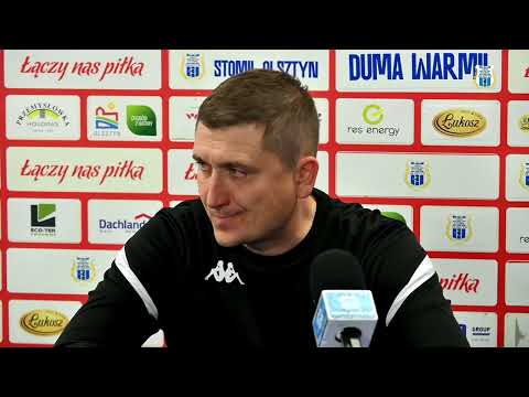 Trenerzy po meczu Stomil Olsztyn - Concordia Elbląg 0:0
