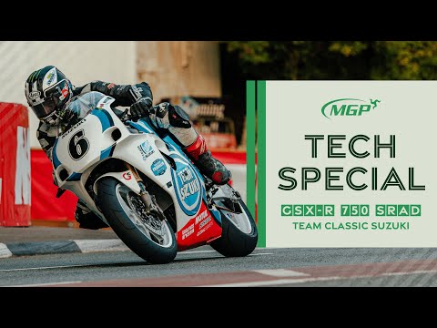 Tech Special - Team Classic Suzuki GSX-R750 SRAD | Manx Grand Prix 2022