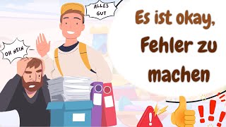 Learn German | German Podcast | Ep. 118 Es ist okay, Fehler zu machen
