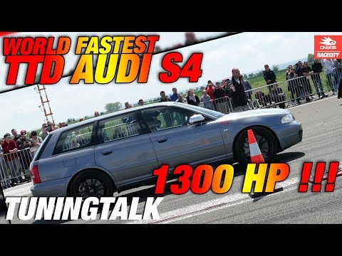 TTD AUDI S4 1300ps TUNINGTALK @ RACE1000 2017 | RACECITY
