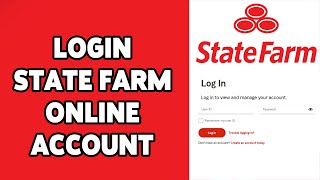 How To Login State Farm Online Account 2024  | State Farm Account Sign In Guide | State Farm US