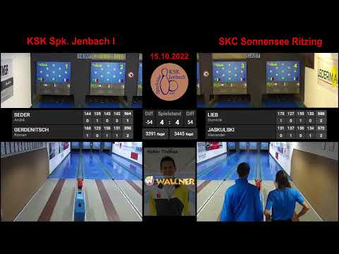 KSK Sparkasse Jenbach I vs. SKC Sonnensee Ritzing