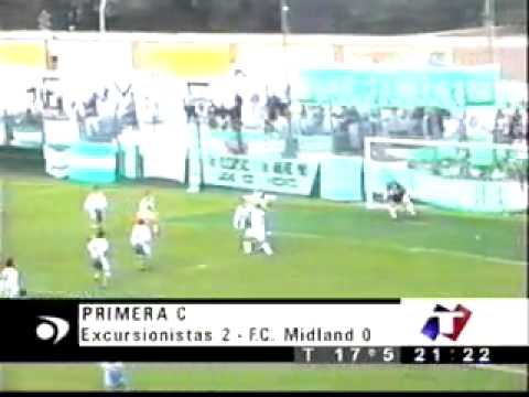 Excursionistas 2 - Ferrocarril Midland 0 (Primera C Apertura 2001)