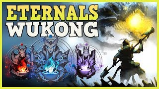 Using *NEW* Eternals On WuKong! | Stats Tracking with the new Eternals - League of Legends