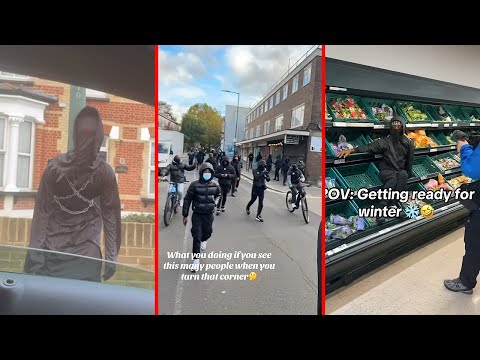 Die Jungs bewegen sich behindert