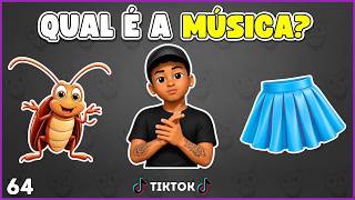 🎵 😱ADIVINHE A MÚSICA DO TIKTOK COM EMOJIS #64 | #quiz #emojis | PATRICINHA #DIVERTEQUIZ
