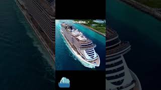 Cruise Ship Comparison #short #trollface #robloxshorts #ytviral