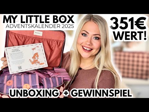 WOW 😍 My Little Box Adventskalender 2025 - Ich öffne alle 24 Türchen und verlose einen Kalender!