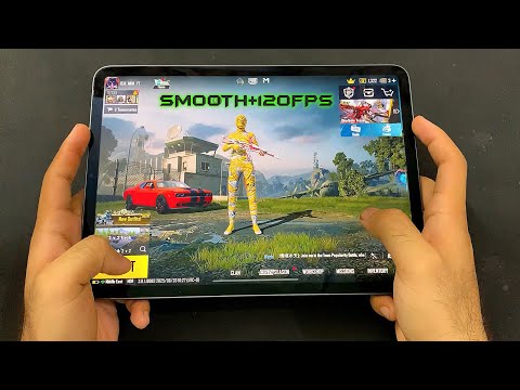 IPAD PRO M1 ❤️ PUBG HANDCAM 🔥 SMOOTH+120FPS 🔥 PUBG TEST 2025