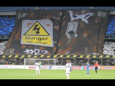Oprawa "High Risk Supporters" Lech Poznań - FC Basel 1:3 (29.07.2015)