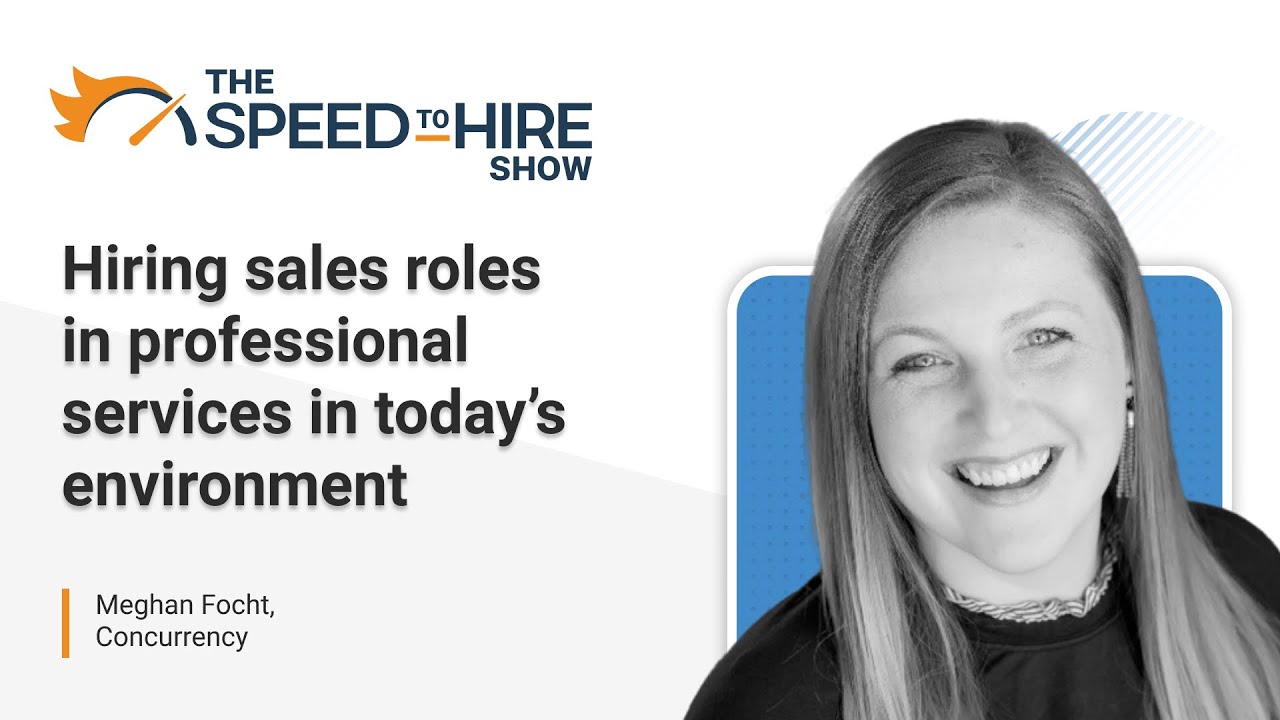 Hiring sales roles in professional services in today’s environment