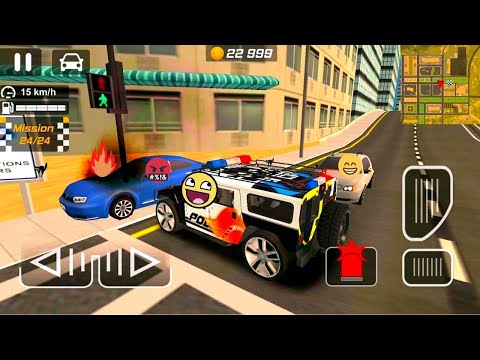American Crazy Police Drift Car Driving Simulator