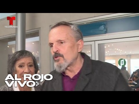 Miguel Bosé enfrentó a la prensa tras preguntas sobre su expareja Nacho Palau
