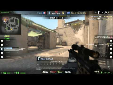 Titan Ex6TenZ 1v4 vs. Team Immunity