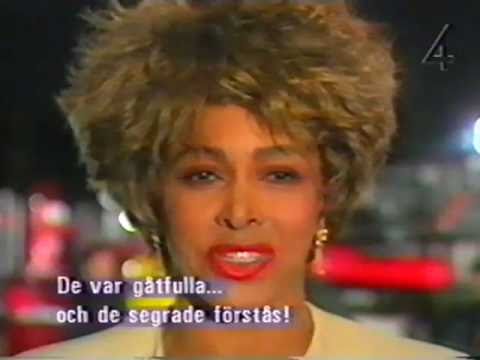 TINA TURNER - Interview about Durango Kidd - BTS of "Last Action Hero" 1993