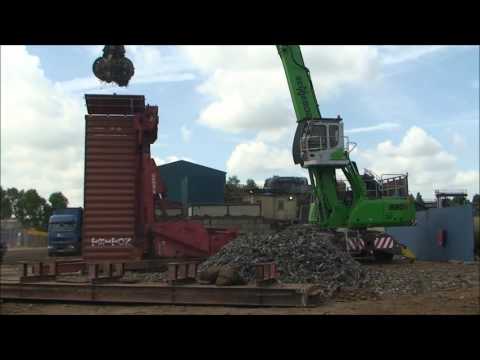 SENNEBOGEN 830 Mobile E Series scrap handling