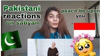 Download lagu Pakistani reactions on sabyan peace be upon you mp3