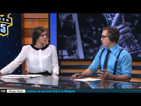 Analyst Desk - Copenhagen Wolves vs Roccat - W9D1 EU LCS Summer 2015 - League of Legends