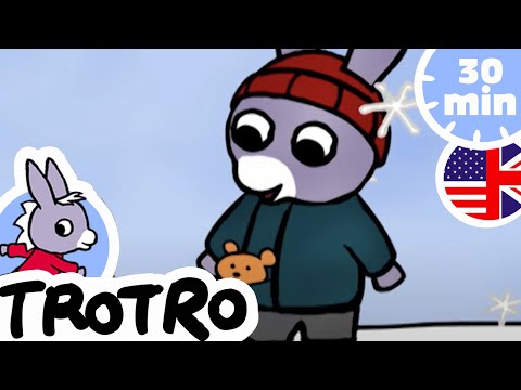 ❄️Trotro goes sledging❄️ - Cartoon for Babies