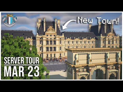 Exploring Charming Victorian Towns in Minecraft - Server Update Tour