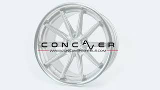 CONCAVER CVR8 hliníkové disky 8x20 (rozteč a ET na zakázku) Brushed Titanium
