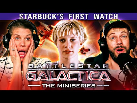 Katee Sackhoff Watches Battlestar Galactica for the FIRST Time | BSG Miniseries (Part 1)