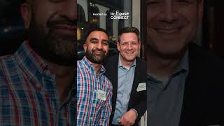 Meaningful dialogue on everything from AI in legal ops to managing outside counsel spend... #shorts