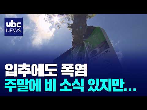 입추에도 폭염·가뭄 여전..주말 '단비' 예고