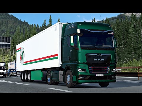 ETS2 1.47 - ProMods 2.65 - MAN TGX 18.510 - Trip: Innsbruck - Milan
