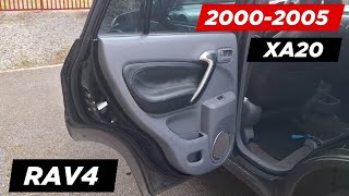 Toyota Rav4 Electric Window Switch Repair 2000 to 2005 xa20