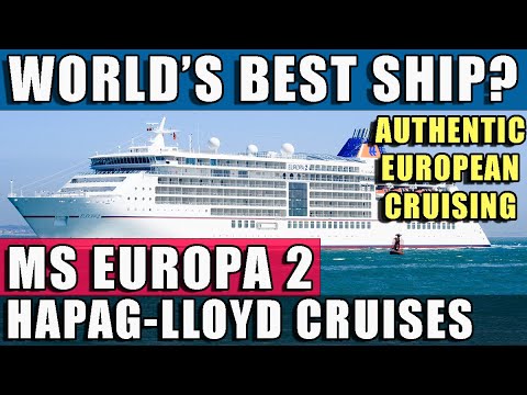 THE BEST SHIP? MS EUROPA 2 – Full Ship Tour (Hapag-Lloyd Cruises) | 5-Star Dining • European Luxury
