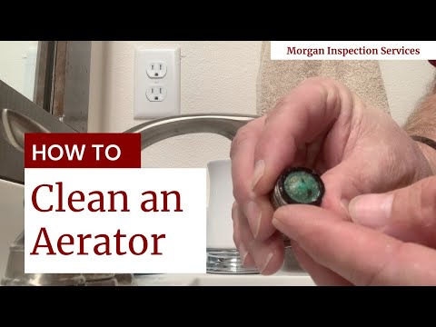 How to Clean an Aerator