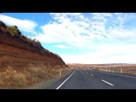 Desert Road (SH1),  Rangipo Desert, New Zealand (part 3 of 3) # New Zealand Drive