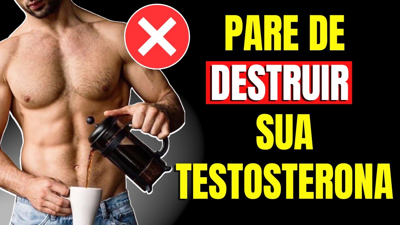10 Coisas do dia a dia que DESTROEM seu Nível de Testosterona / Homens | CORPO HIPERTROFIADO